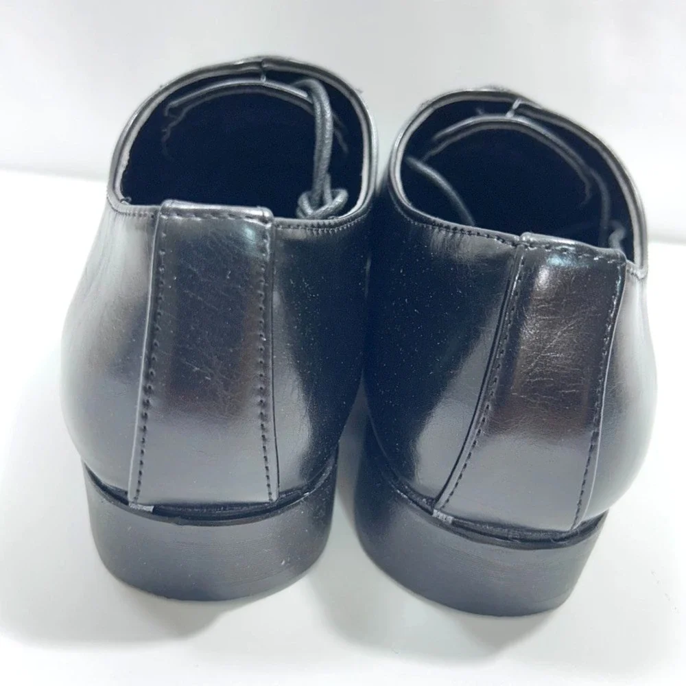 New York & Company  Damian Dress Traditional‎ Blamoral Oxford Men's Black US 9.5